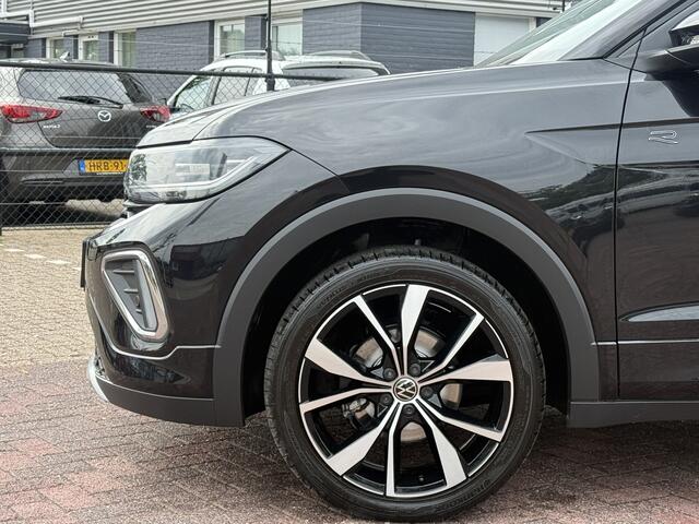 Volkswagen T-Cross 1.5 TSI R-Line automaat 150 pk full options navigatie camera climate ctr cruise ctr dagrijverlichting matrix led keyless entry lmv 18 inch