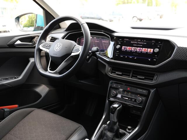 Volkswagen T-Cross 1.0 TSI Style R-Line 110 pk DSG | Navigatie | Climate control | LED | Keyless | Adaptive Cruise | 17 Inch Sebring | Trekhaak afneembaar | 1e Eigenaar