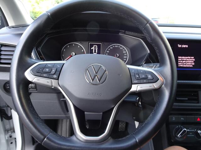 Volkswagen T-Cross 1.0 TSI Life Airco, cruise controle, navigatie, bleutooth, parkeersensoren voor en achter, licht metalen velgen, enz