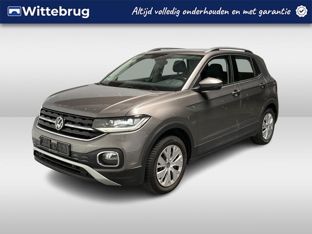 Volkswagen T-Cross 1.0 TSI Style / TREKHAAK AFNEEMBAAR/ CAMERA/ PARK. SENSOREN/ STOELVERWARM./ LED/ ADAPT. CRUISE/ BLUETOOTH/ NAVI/ CLIMA/ DAB/ 17" LMV