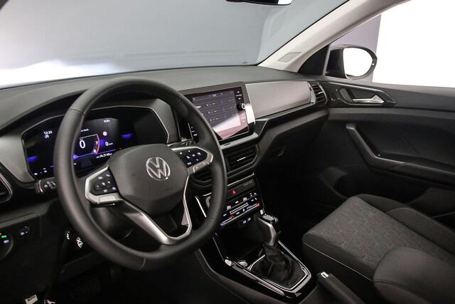 Volkswagen T-Cross Life Edition 1.0 TSI 115pk DSG Automaat Adaptive cruise control, Achteruitrijcamera, LED koplampen, Stoelverwarming, App connect, Parkeersensoren, Airco