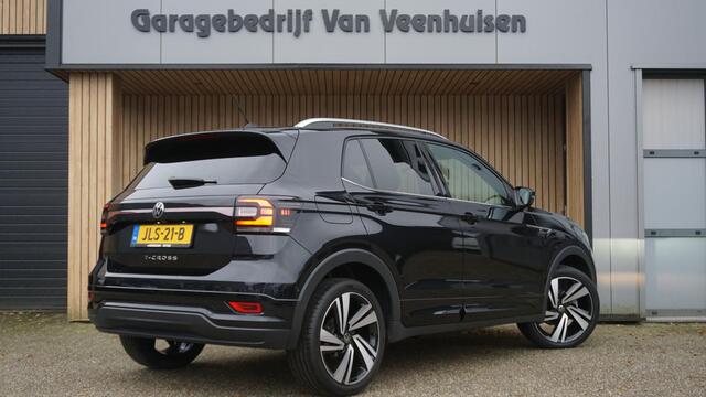 Volkswagen T-Cross 1.0 TSI 110pk DSG 3x R-Line Virtual Cockpit 18inch LM Keyless A-Camera Adaptive Cruise *VW Drive Select* 65342km!