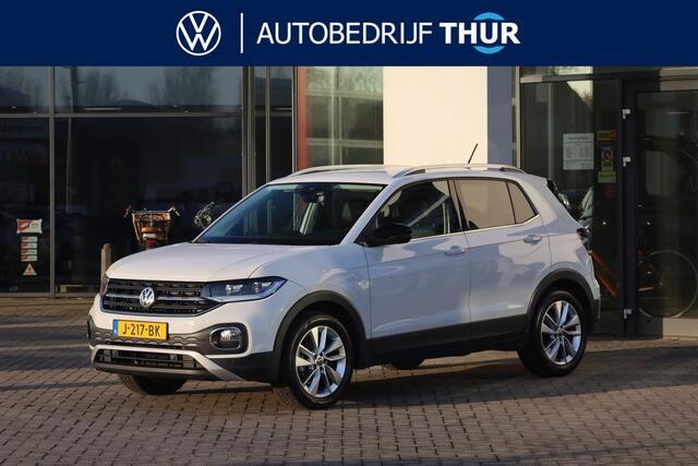 Volkswagen T-Cross 1.0 TSI Style 115PK / 85kW, Voorstoelen verwarmbaar, navigatie, Apple Carplay & Android Auto, dodehoek detectie (side assist), digital cockpit pro, adaptieve cruise control (acc), achteruitrijcamera (rear view), elektrisch verstel-, verwarm- en inklapbare