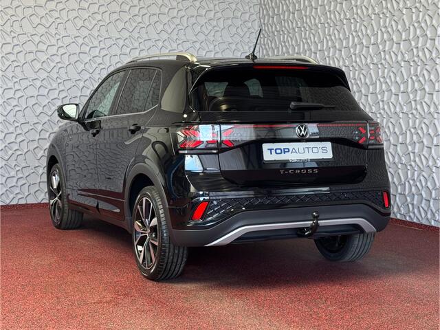 Volkswagen T-Cross ? NIEUWE AUTO ? 1.5 TSI 150PK R-LINE EDITION TREKHAAK BLINDSPOT LED 18''LMV IQ CAMERA STOELVERW ?2025? "Volkswagen rijden begint bij Topautos.nl - 75 topmodellen direct op voorraad!"