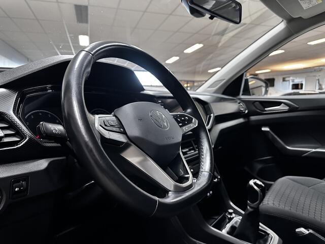 Volkswagen T-Cross 1.0 TSI Life /DAB+! /Apple + Android /Lane Assist /Navi /Airco /Adaptief Cruise /Elek. pakket /Bluetooth /16"LMV /PDC V+A /Dakrails /LED Dagrijverl. /Mistlampen.