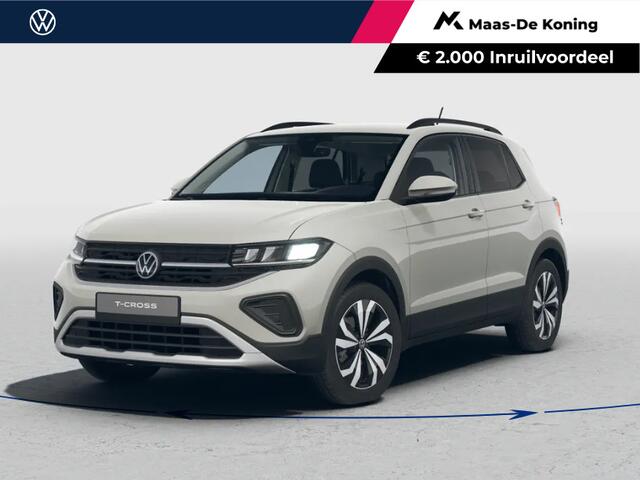 Volkswagen T-Cross Life Edition 1.0 TSI 95 PK 5 versn. Hand · Comfort pakket · Parkeersensoren voor en achter ·
