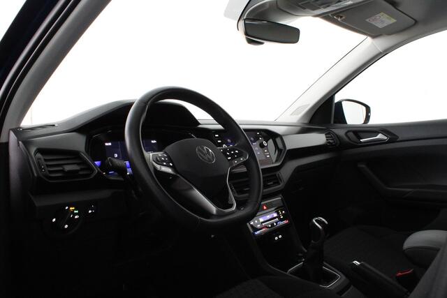 Volkswagen T-Cross 1.0 TSI Life Achteruitrijcamera/Adapt.cruise/all season banden/Reef Blue metallic