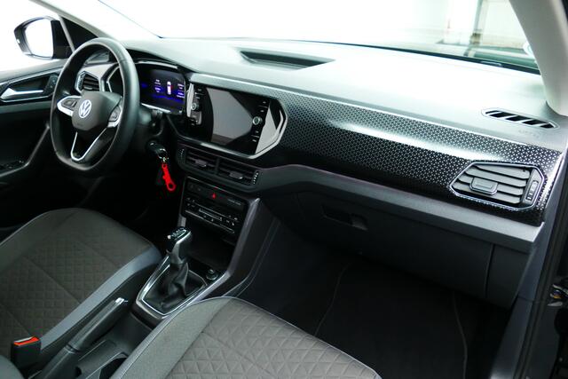 Volkswagen T-Cross 1.0 TSI Style. Adap Cruise, Camera, Carplay/Android, Clima, StoelVerw, 17"LMV