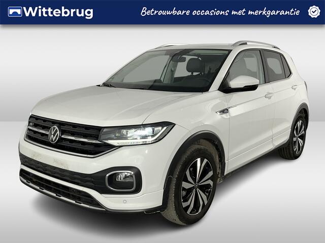 Volkswagen T-Cross 1.0 TSI R-Line / AUTOMAAT/ PARK.SENSOREN V+A/ CAMERA/ APP-CONNECT/ STOEL VERWARMING/ ACC/ DIGITAL DASH/ NAVI/ DAB/ LED/ CLIMA/ ISOFIX/ 17'' LMV