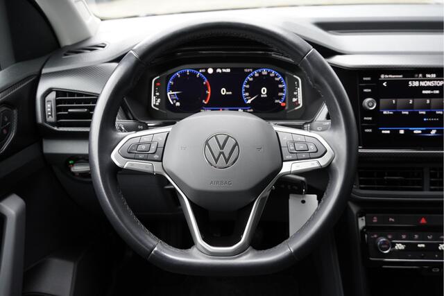 Volkswagen T-Cross 1.0 TSI Life Business Executive BJ2020 Lmv 16" | Led | Pdc | Achteruitrijcamera | App-Connect | Navi | Virtual cockpit | Climate control | Cruise control | Extra getint glas