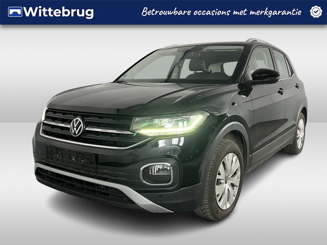 Volkswagen T-Cross 1.5 TSI Style / AUTOMAAT/ 150 PK/ TREKHAAK/ PARK. SENSOREN/ LED/ STOELVERWARM./ ADAPT. CRUISE/ APP CONNECT/ NAVI/ CLIMA/ DAB/ 17" LMV
