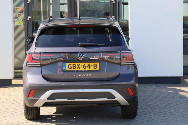 Volkswagen T-Cross 1.0 TSI Life Edition Climatronic, LED, Manila wielen, Cockpit Pro, Comfort pakket, Navigatie 48 maanden 100.000km garantie