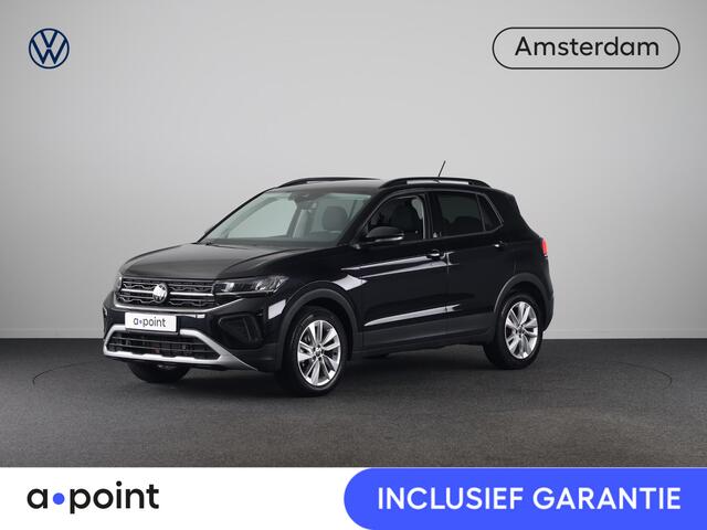 Volkswagen T-Cross 1.0 TSI Life Edition 116 pk Automaat (DSG) | Verlengde garantie | Navigatie via App | Parkeersensoren | Achteruitrijcamera | Autom. airco | Stoelverwarming |