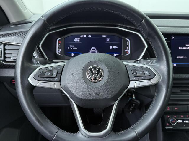 Volkswagen T-Cross 1.0 TSI Style | 116 PK | Automaat | Achteruitrijcamera | Navigatiesysteem | Stoelverwarming |