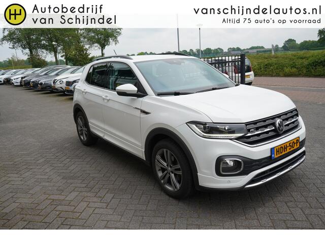 Volkswagen T-Cross 1.0 TSI DSG R-LINE STYLE IQ LIGHT STOELVERWARMING ANDROID/APPLECARPLAY NAVI ADAPTIEVE CRUISE CLIMA PDC V+A BLUETOOTH 17INCH ENZ...