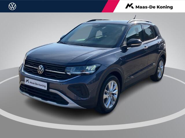Volkswagen T-Cross 1.0TSI/116PK Goal DSG · Navigatie · Trekhaak · Dodehoeksensor · Apple/Android Car Play · Stoelverwarming · Garantie t/m 17-06-2025