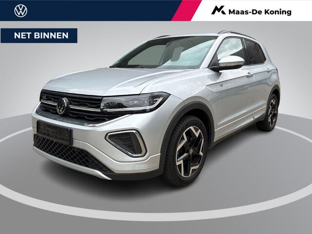 Volkswagen T-Cross 1.5 TSI 150pk DSG R-Line Edition Camera · Afneembare trekhaak · Stoelverwarming · Matrix LED · Apple/Android Car Play · 17"Velgen ·