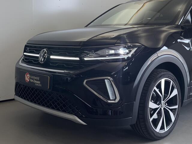 Volkswagen T-Cross 1.5 TSI R-Line Edition | IQ-Light | Tr.haak | Adapt Cruise | Camera | Keyless | Clima | 18" LM | stoelverw | Rijklaarprijs |