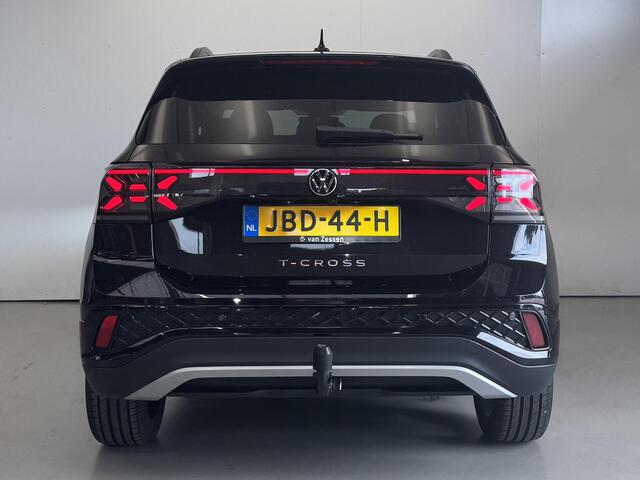 Volkswagen T-Cross 1.5 TSI R-Line Edition | IQ-Light | Tr.haak | Adapt Cruise | Camera | Keyless | Clima | 18" LM | stoelverw | Rijklaarprijs |