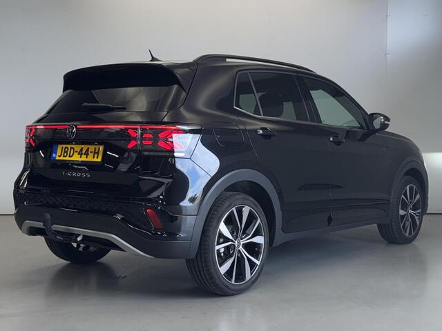 Volkswagen T-Cross 1.5 TSI R-Line Edition | IQ-Light | Tr.haak | Adapt Cruise | Camera | Keyless | Clima | 18" LM | stoelverw | Rijklaarprijs |