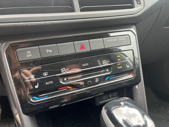 Volkswagen T-Cross 1.0 TSI 110pk DSG Style · Camera · Dodehoeksensor · Keyless · Stoelverwarming · ACC · 18"Velgen ·