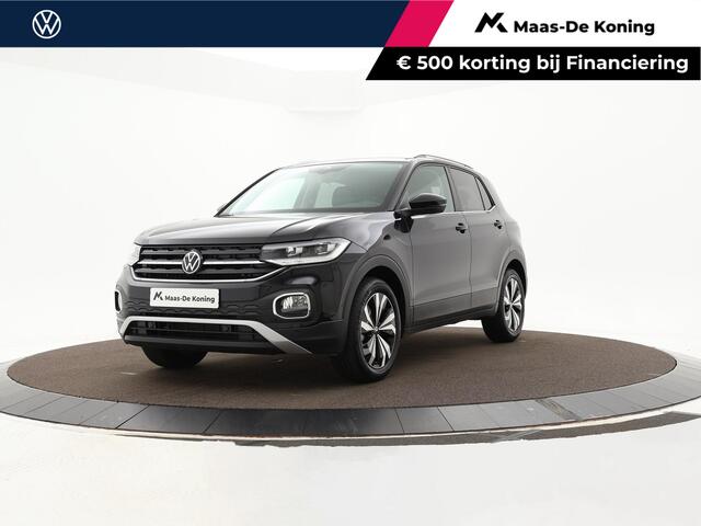 Volkswagen T-Cross 1.0 TSI 110pk DSG Style · Camera · Keyless · Stoelverwarming · Apple/Android Car Play · 17"Velgen · Draadloze Telefoonlader ·