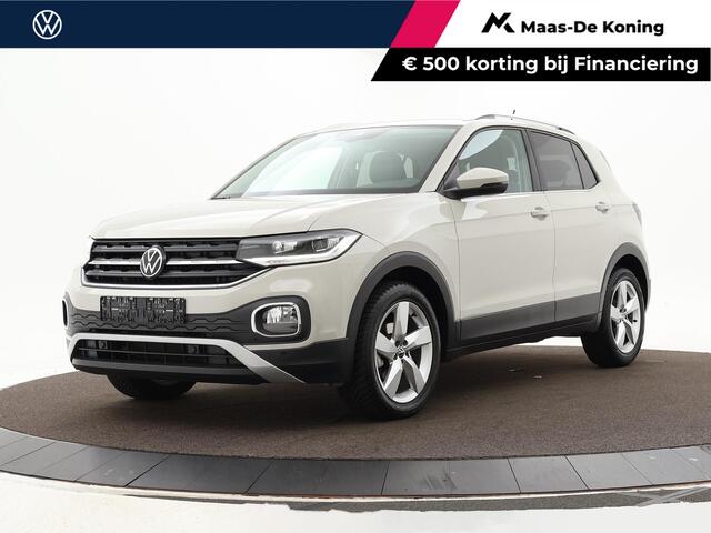 Volkswagen T-Cross 1.5 TSI 150pk DSG Style · Apple/Android Car Play · Stoelverwarming · LED verlichting