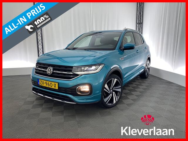 Volkswagen T-Cross 1.0 TSi R-Line | Apple carplay | Navi | Adapt. cruise | Keyless | Dodehoeksensor | Privacy | ACC | LED