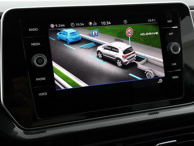 Volkswagen T-Cross 1.5 TSI 150pk DSG R-Line Edition Camera · Afneembare trekhaak · Stoelverwarming · Matrix LED · Apple/Android Car Play · 17"Velgen ·