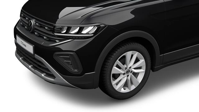 Volkswagen T-Cross 1.0 TSI 95 5MT Life Edition | 'App-Connect' draadloze smartphone integratie | Achterlichten LED | Afstandscontrolesysteem (Front Assist)