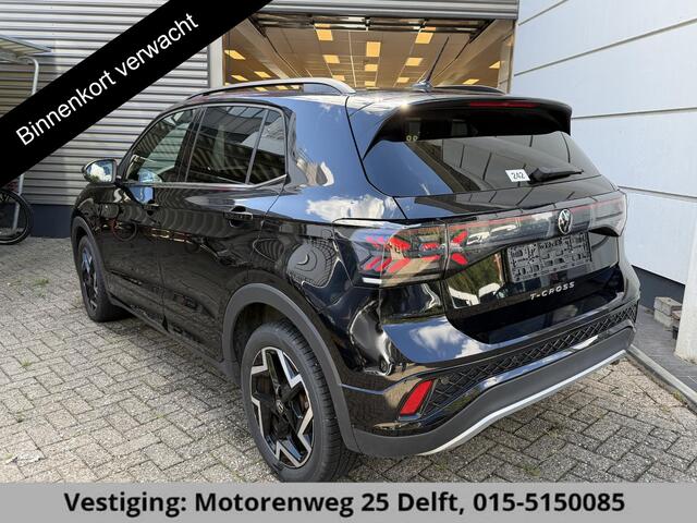 Volkswagen T-Cross 1.0 TSI R-Line Edition 115PK GARANTIE TOT 03-2035* . STOEL VERWARMING . CRUISE CONTROL . PARKEERSENSOREN VOOR & ACHTER .