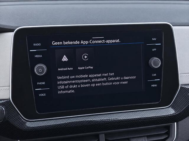 Volkswagen T-Cross 1.0TSI/116PK Style · Navigatie · Apple/Android Car Play · Camera + Parkeersensoren · Stoelverwarming ·