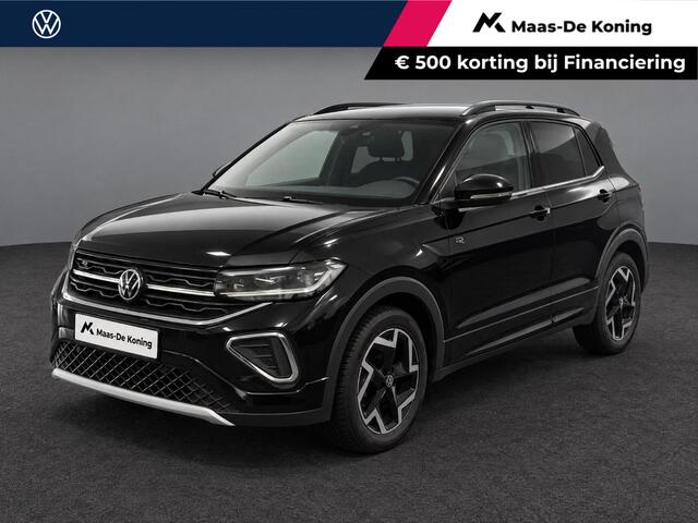 Volkswagen T-Cross 1.5 TSI 150pk DSG R-Line Edition · Camera · Apple/Android Car Play · Trekhaak · P-Sensoren · Navigatie · Stoelverwarming · 17'' Inch ·