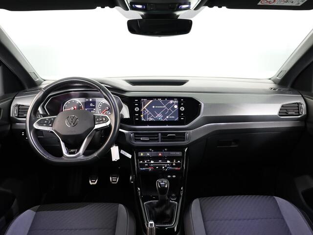 Volkswagen T-Cross 1.0 TSI R-Line 110pk 6bak| navi| Camera| 18'LM-velgen|