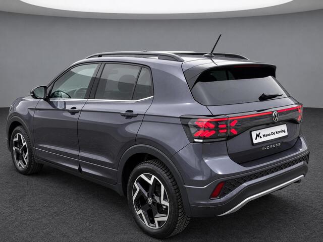 Volkswagen T-Cross 1.5TSI/150PK R-Line ·Trekhaak · Apple/Android Car Play · Navigatie · Stoelverwarming · Camera + Parkeersensoren · Garantie t/m 22-10-2027