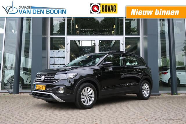 Volkswagen T-Cross 1.0 TSI, Orgineel NL auto, Adapt. Cruise, Dodehoek det, Bochtverl, Navi etc.
