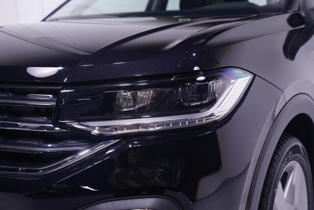 Volkswagen T-Cross 1.0 TSI Style Apple Carplay Navi Clima Led koplampen PDC v+a Stoelverwarming Cruise Digi-Cockpit DAB-ontvangst 17" LMV Elektrische spiegelbediening en inklapbaar – foto 4