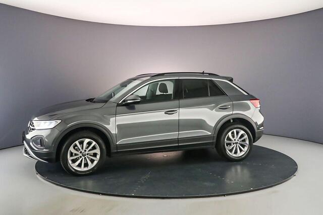 Volkswagen T-Roc Life Edition 1.0 TSI 110pk Adaptive cruise control, Achteruitrijcamera, LED koplampen, Airco, App connect, DAB, Radio, Parkeersensoren, Parkeer assistent