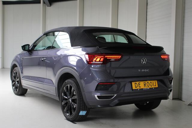 Volkswagen T-Roc Cabrio 1.5 TSI R-Line Blackstyle DSG Navigatie | Dodehoek Assistent | DCC | Parkeercanera | Keyless Entry |