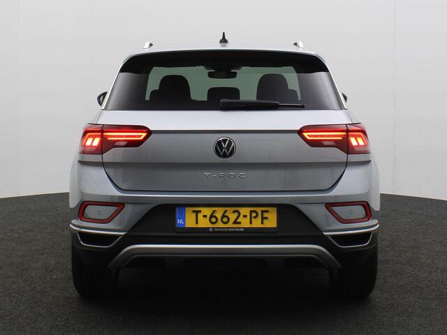 Volkswagen T-Roc Style 1.5 TSI 150pk DSG Automaat Adaptive cruise control, Achteruitrijcamera, Parkeersensoren, LED koplampen, Airco, DAB, Radio, App connect, Bluetooth, Parkeer assistent