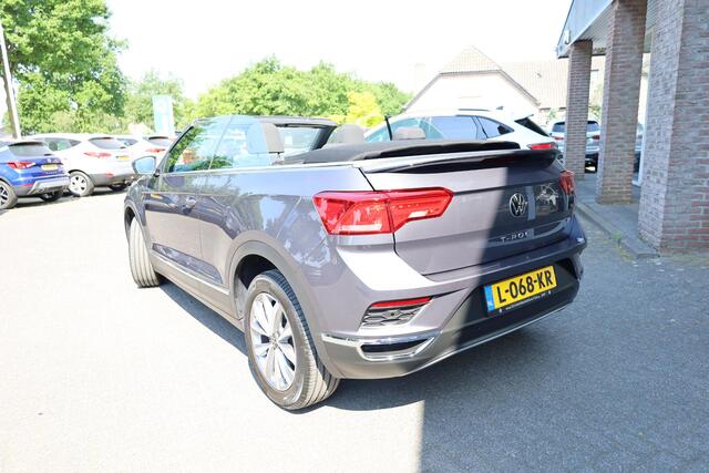 Volkswagen T-Roc Cabrio 1.5 TSI Style STOELVERW CLIMATE DAB CRUISE 2x PDC 17''LMV WINDSCHERM NAVI NAP VOICE iQ-DRIVE