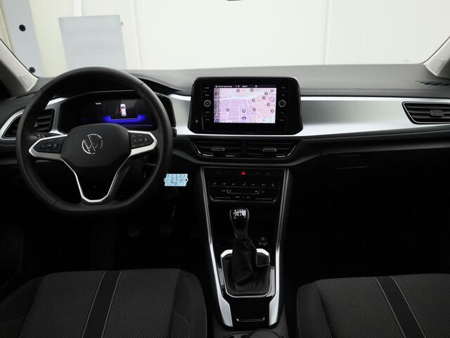 Volkswagen T-Roc 1.0TSI/116PK Life · Navigatie · Parkeersensoren · App connect · Garantie tot juli 2026