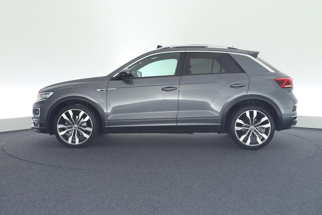 Volkswagen T-Roc 1.5 TSI 150pk DSG 2x R-Line Camera Stoelverwarming Led Virtual Cockpit Panoramadak Navigatie