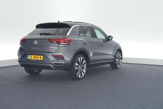 Volkswagen T-Roc 1.5 TSI 150pk DSG 2x R-Line Camera Stoelverwarming Led Virtual Cockpit Panoramadak Navigatie
