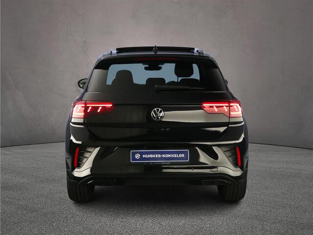 Volkswagen T-Roc R-Line 1.5 TSI 150pk DSG Automaat Panoramadak, Trekhaak, Black style, Achteruitrijcamera, Beats audio, Elektrische achterklep, Adaptive cruise control