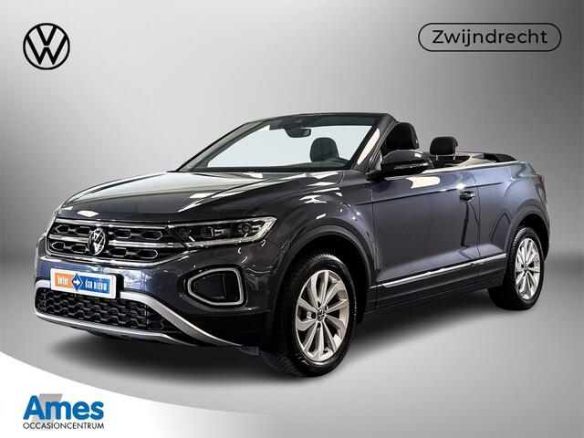 Volkswagen T-Roc Cabrio 1.5 150pk TSI Style Navigatie 'Discover Media' | Parkeersensoren voor en achter | Adaptive Cruise Control