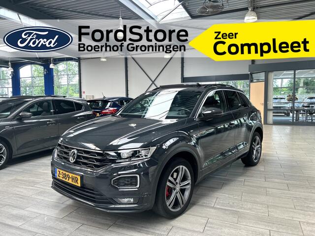 Volkswagen T-Roc 1.5 TSI Sport Business R | Trekhaak | Pano | Camera | LED | Adapt. cruise | Stoelverw. |