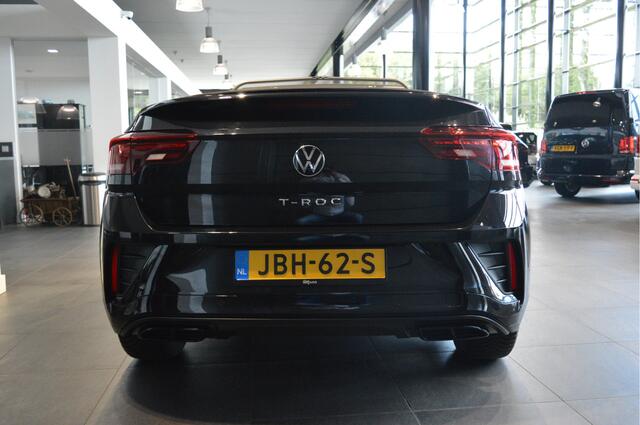 Volkswagen T-Roc Cabrio 1.5 TSI 3X R-LINE Black Style navi camera 18 inch 150 pk !!