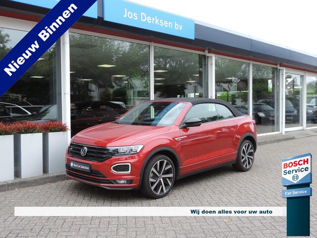 Volkswagen T-Roc Cabrio 1.5 TSI 110kW R-Line Black Style DSG - Leer | ACC | Stoel/stuurverw. | Nav | Camera | Blindspot | Parkeerass. | Afn. trekh.