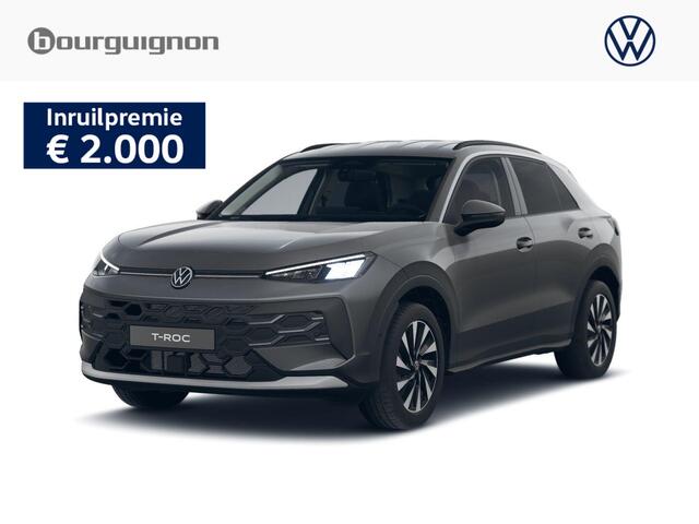 Volkswagen T-Roc Life First Edition 1.5 eTSI 150 PK | Trekhaak | Stoel- & Stuurverwarming | Navigatie | Adaptieve Cruise Control |